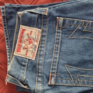 True Religion Men's Denim Relaxed Jeans